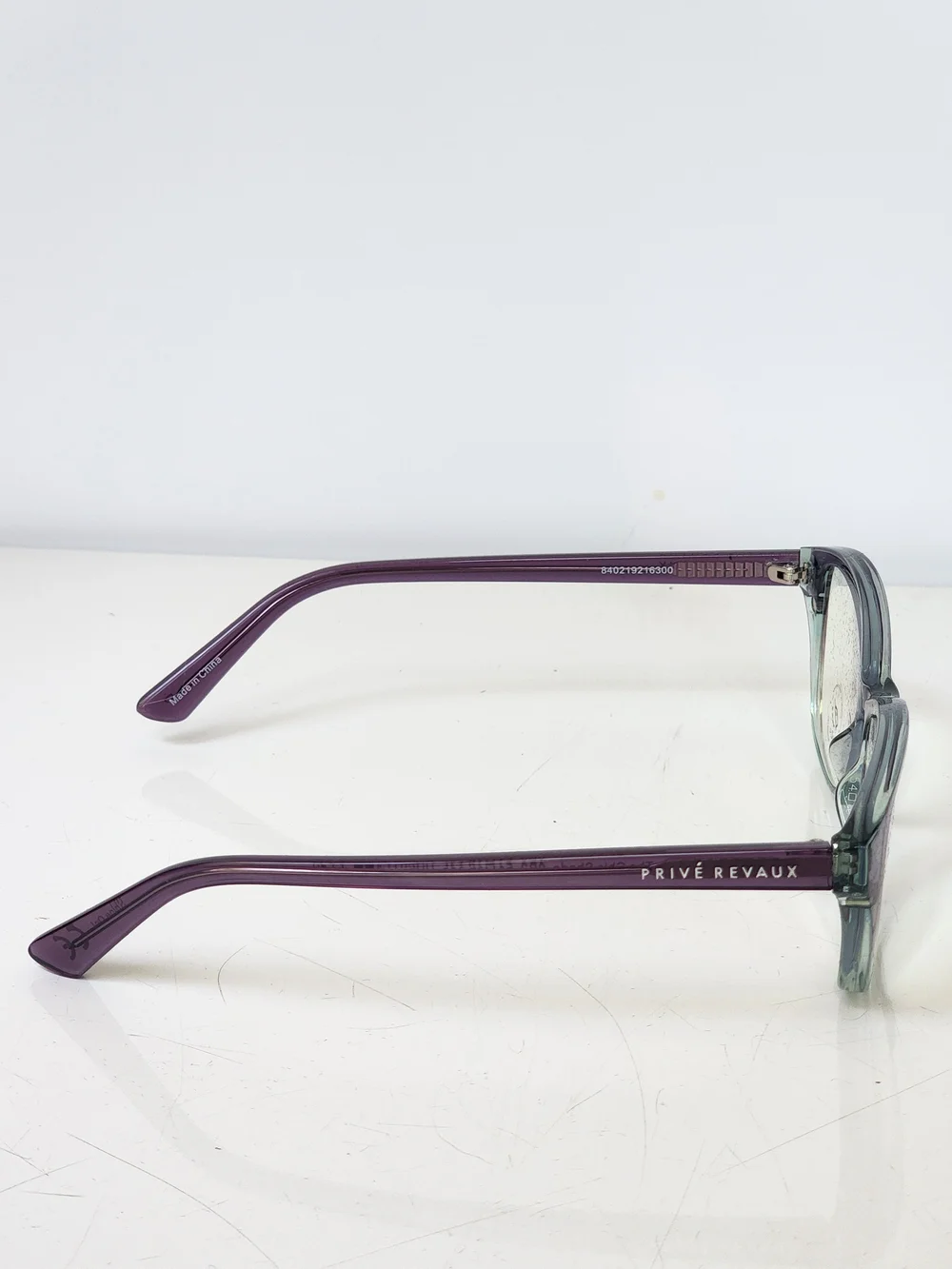 PRIVE REVAUX Women's Prescription Glasses With Gradient Cat-Eye Sunglasses